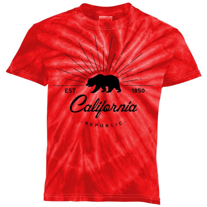 California Republic EST  Kids Tie-Dye T-Shirt