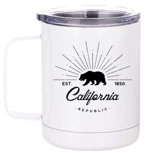 California Republic EST  12 oz Stainless Steel Tumbler Cup