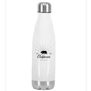 California Republic EST  Stainless Steel Insulated Water Bottle