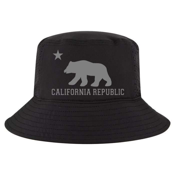 California Republic Grey Style Cool Comfort Performance Bucket Hat