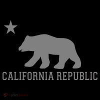 California Republic Grey Style Cooling Performance Long Sleeve Crew