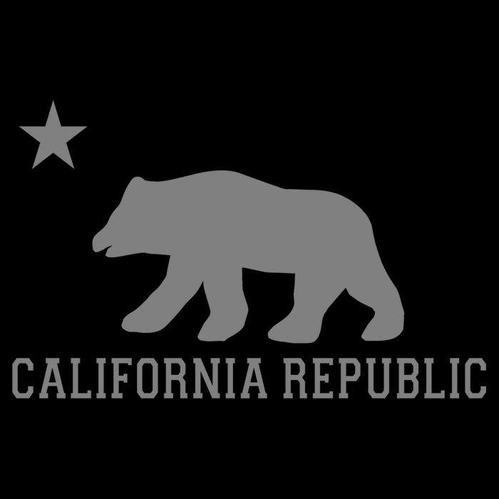 California Republic Grey Style Toddler Fine Jersey T-Shirt