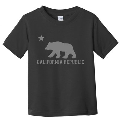 California Republic Grey Style Toddler T-Shirt