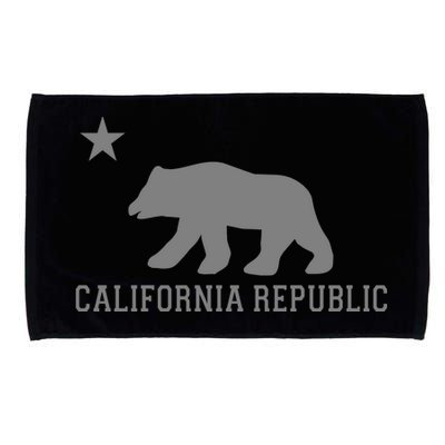 California Republic Grey Style Microfiber Hand Towel