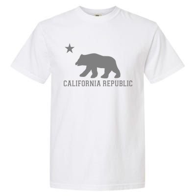 California Republic Grey Style Garment-Dyed Heavyweight T-Shirt