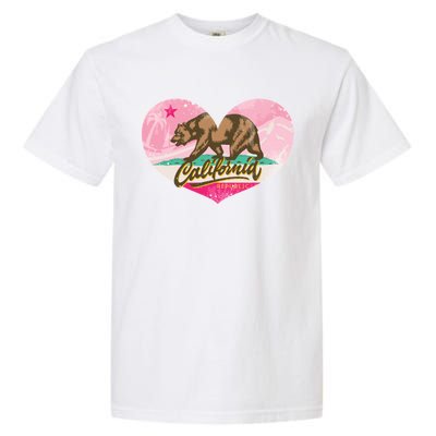 California Republic Heart Garment-Dyed Heavyweight T-Shirt