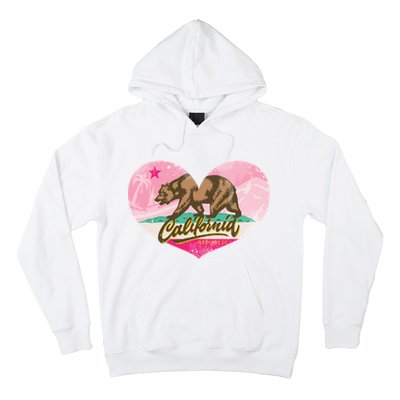 California Republic Heart Hoodie