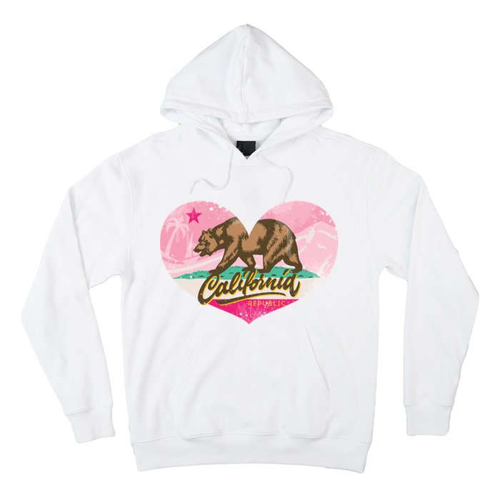 California Republic Heart Hoodie