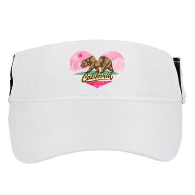 California Republic Heart Adult Drive Performance Visor