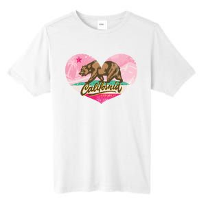 California Republic Heart Tall Fusion ChromaSoft Performance T-Shirt