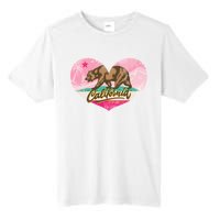 California Republic Heart Tall Fusion ChromaSoft Performance T-Shirt