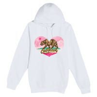 California Republic Heart Premium Pullover Hoodie