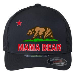 California Republic Mama Bear Flexfit Unipanel Trucker Cap