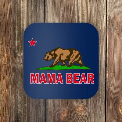 California Republic Mama Bear Coaster