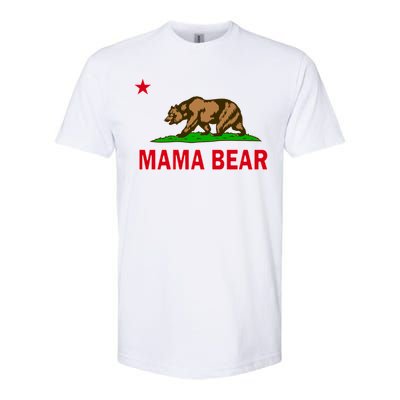 California Republic Mama Bear Softstyle CVC T-Shirt