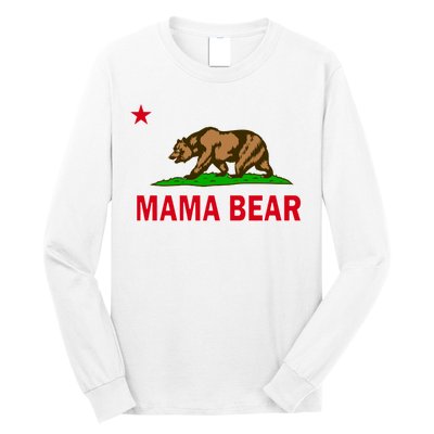 California Republic Mama Bear Long Sleeve Shirt