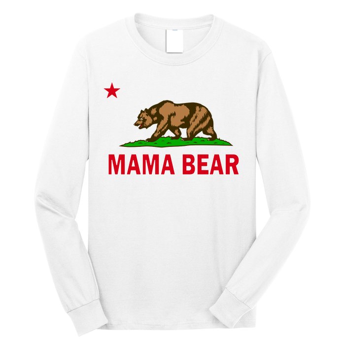 California Republic Mama Bear Long Sleeve Shirt