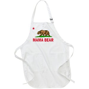 California Republic Mama Bear Full-Length Apron With Pockets