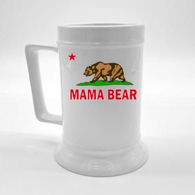 California Republic Mama Bear Beer Stein