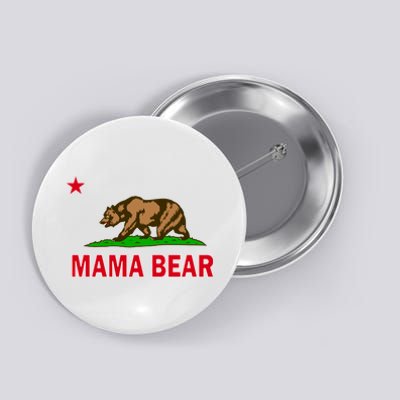 California Republic Mama Bear Button