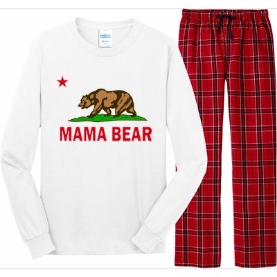 California Republic Mama Bear Long Sleeve Pajama Set