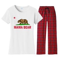 California Republic Mama Bear Women's Flannel Pajama Set