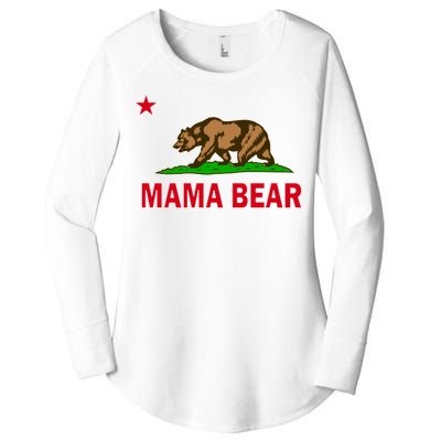 California Republic Mama Bear Women's Perfect Tri Tunic Long Sleeve Shirt