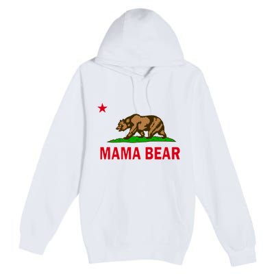 California Republic Mama Bear Premium Pullover Hoodie