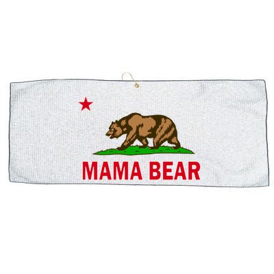 California Republic Mama Bear Large Microfiber Waffle Golf Towel