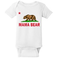 California Republic Mama Bear Baby Bodysuit