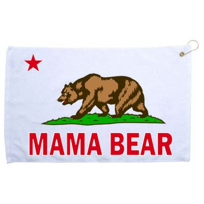 California Republic Mama Bear Grommeted Golf Towel