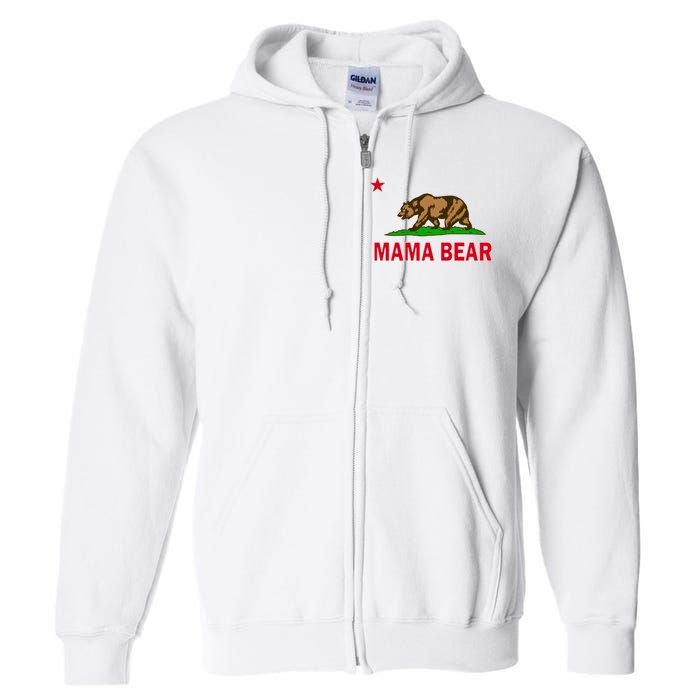 California Republic Mama Bear Full Zip Hoodie