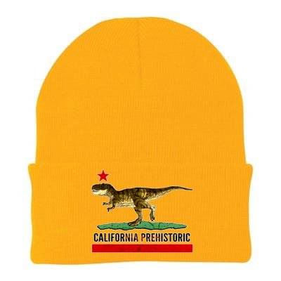 California Republic Prehistoric T-Rex Knit Cap Winter Beanie