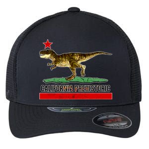 California Republic Prehistoric T-Rex Flexfit Unipanel Trucker Cap