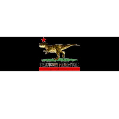 California Republic Prehistoric T-Rex Bumper Sticker