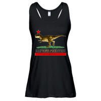 California Republic Prehistoric T-Rex Ladies Essential Flowy Tank