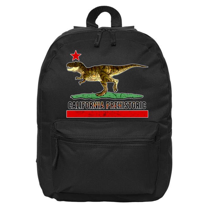 California Republic Prehistoric T-Rex 16 in Basic Backpack