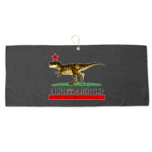 California Republic Prehistoric T-Rex Large Microfiber Waffle Golf Towel