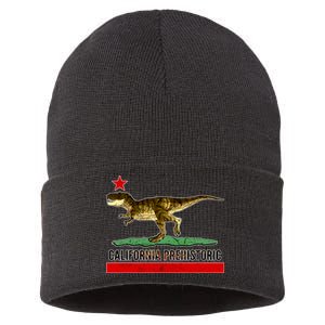 California Republic Prehistoric T-Rex Sustainable Knit Beanie