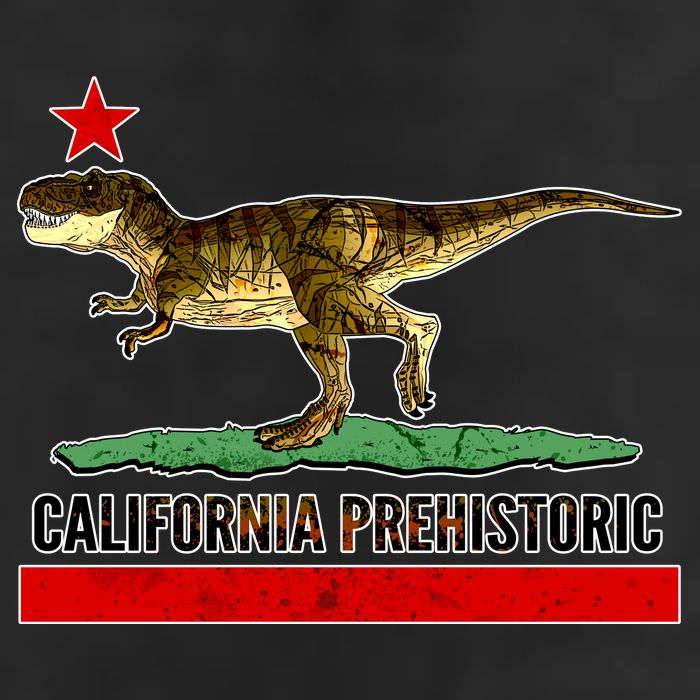California Republic Prehistoric T-Rex Trucker Hat