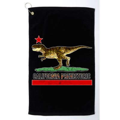 California Republic Prehistoric T-Rex Platinum Collection Golf Towel