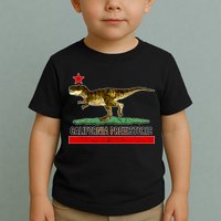 California Republic Prehistoric T-Rex Toddler T-Shirt