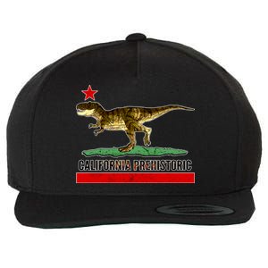 California Republic Prehistoric T-Rex Wool Snapback Cap