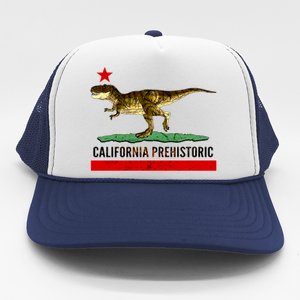 California Republic Prehistoric T-Rex Trucker Hat