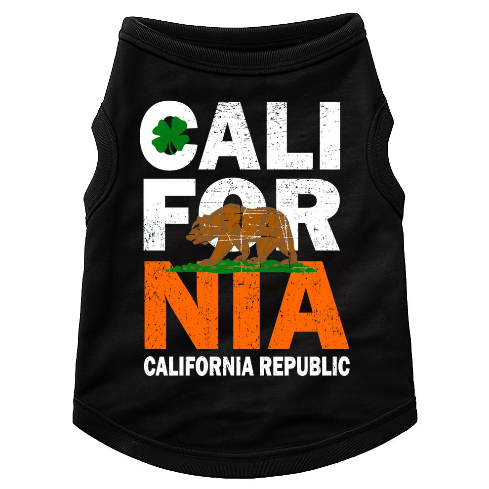 California Republic St. Patrick's Day Irish Doggie Tank