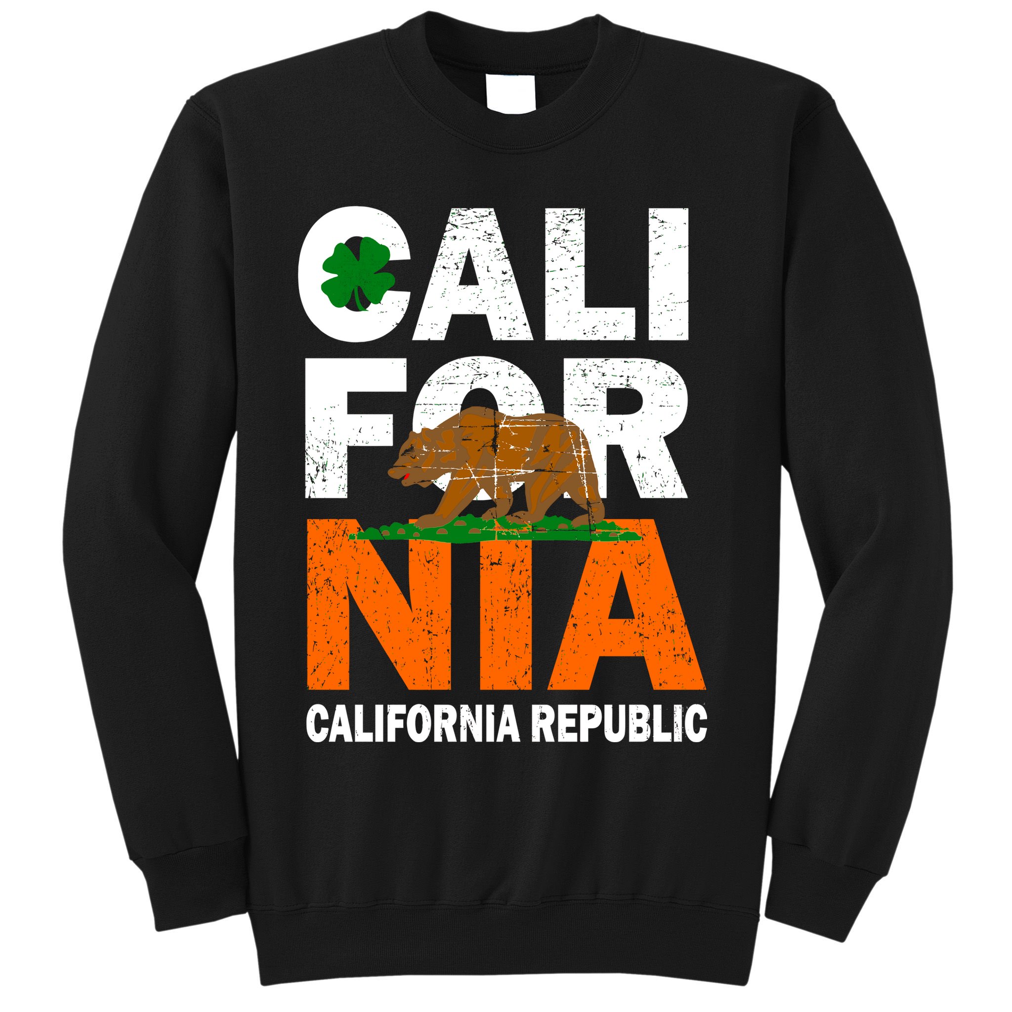 California Republic St. Patrick's Day Irish Sweatshirt