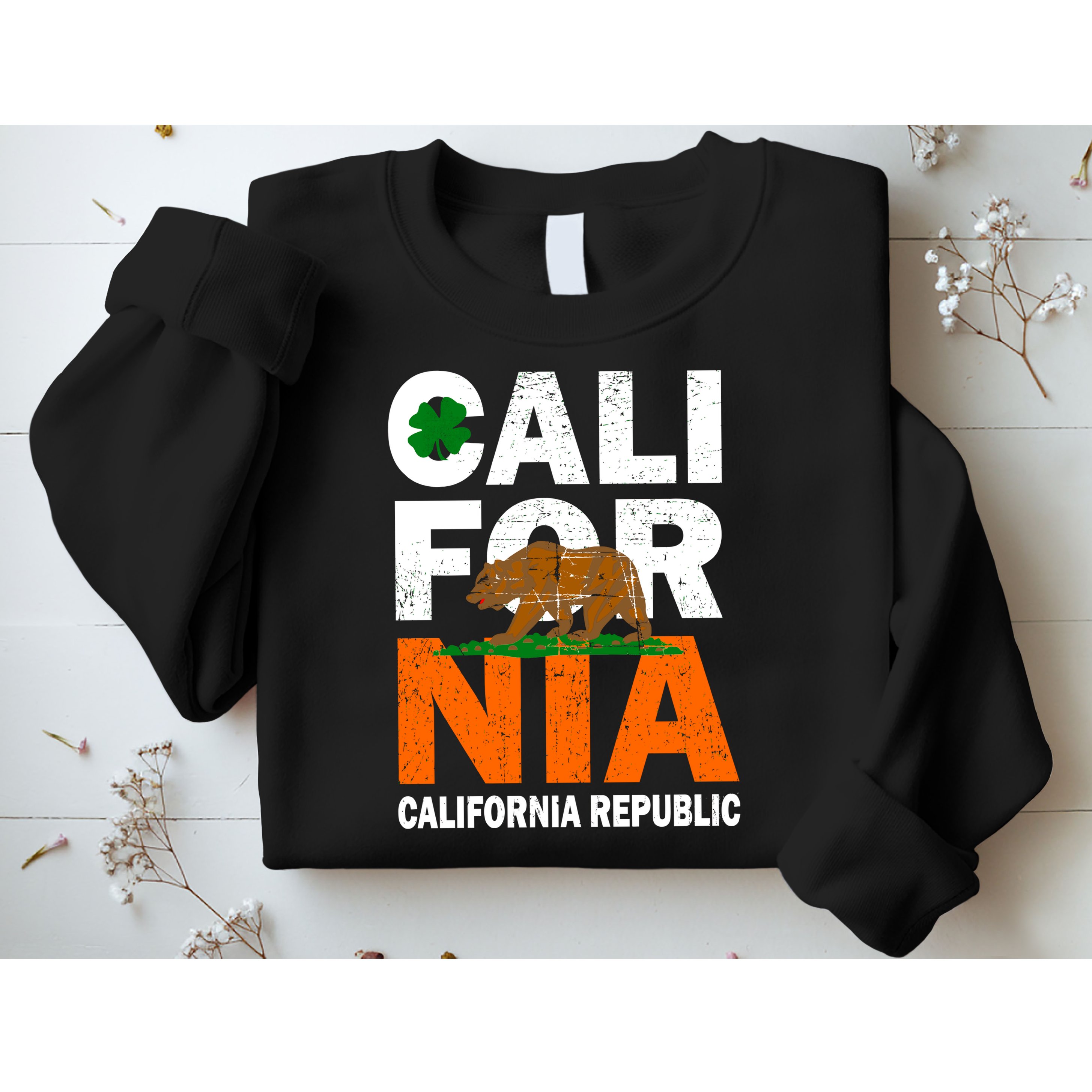 California Republic St. Patrick's Day Irish Sweatshirt