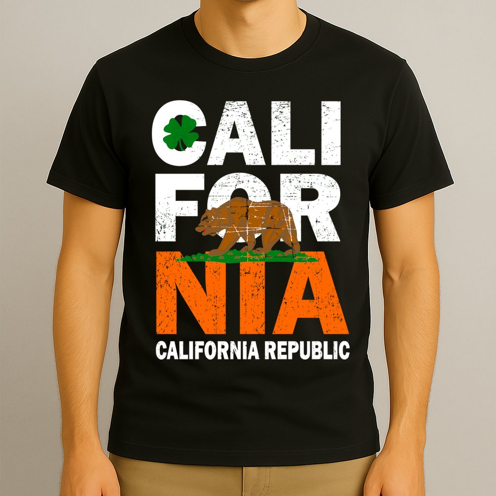 California Republic St. Patrick's Day Irish T-Shirt