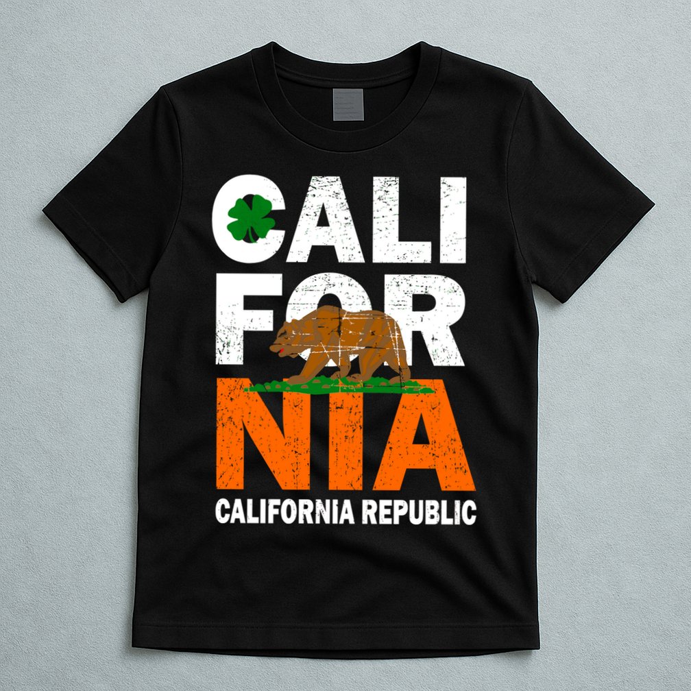 California Republic St. Patrick's Day Irish T-Shirt