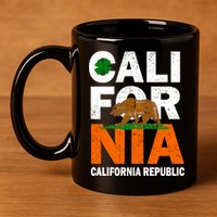 California Republic St. Patrick's Day Irish 11oz C Handle Ceramic Mug